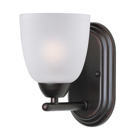 Maxim Lighting Axis 1-Light 5" Wide Oil Rubbed Bronze Vanity Light 11311FTOI